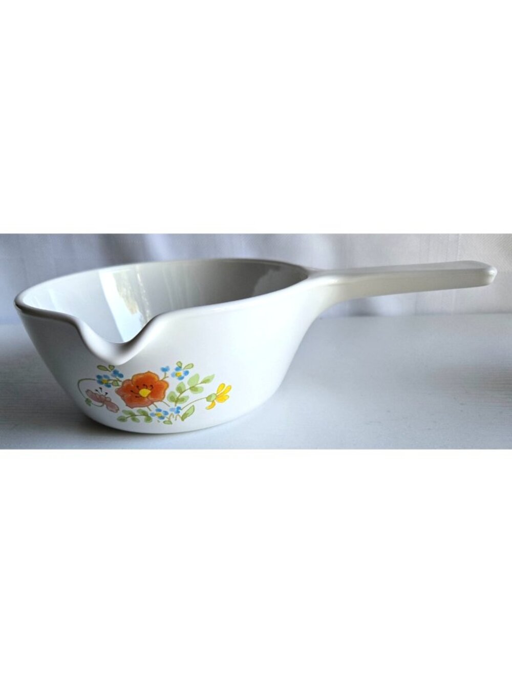 Vintage Corelle Corning Ware  P-89-B, 2.5 Cup Sauce Pan Wildflower Pattern
